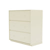 Montana Carry Dresser con 3 cm Plinth, Bianco alla vaniglia
