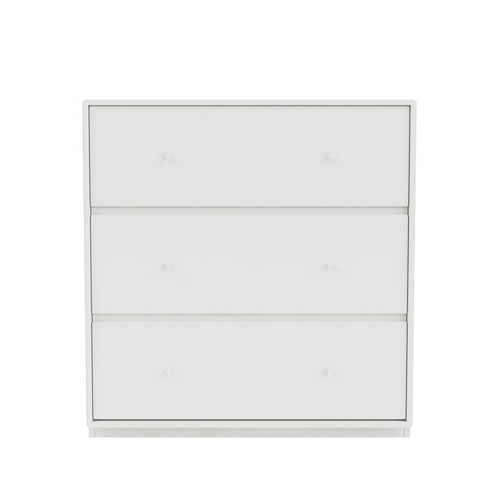 Montana Carry Dresser con zócalo de 3 cm, blanco