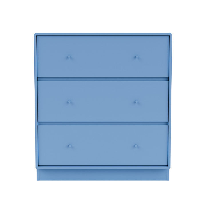 Montana Carry Dresser With 7 Cm Plinth, Azure Blue