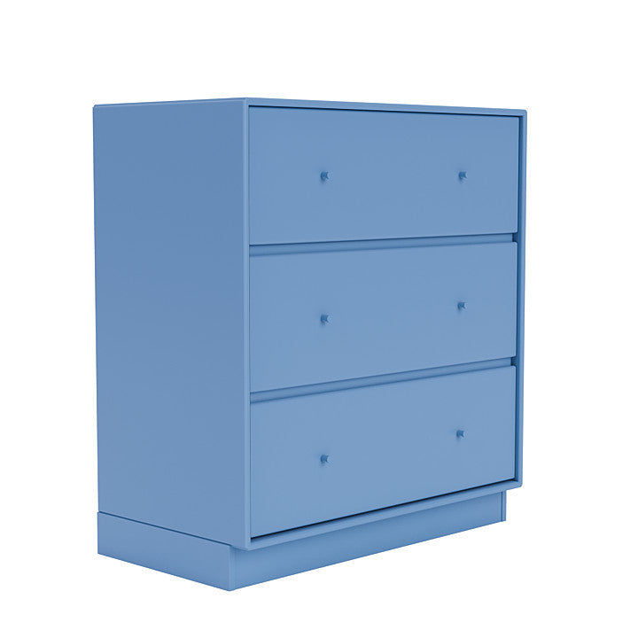 Montana Carry Dresser con 7 cm Plinth, Azure Blue