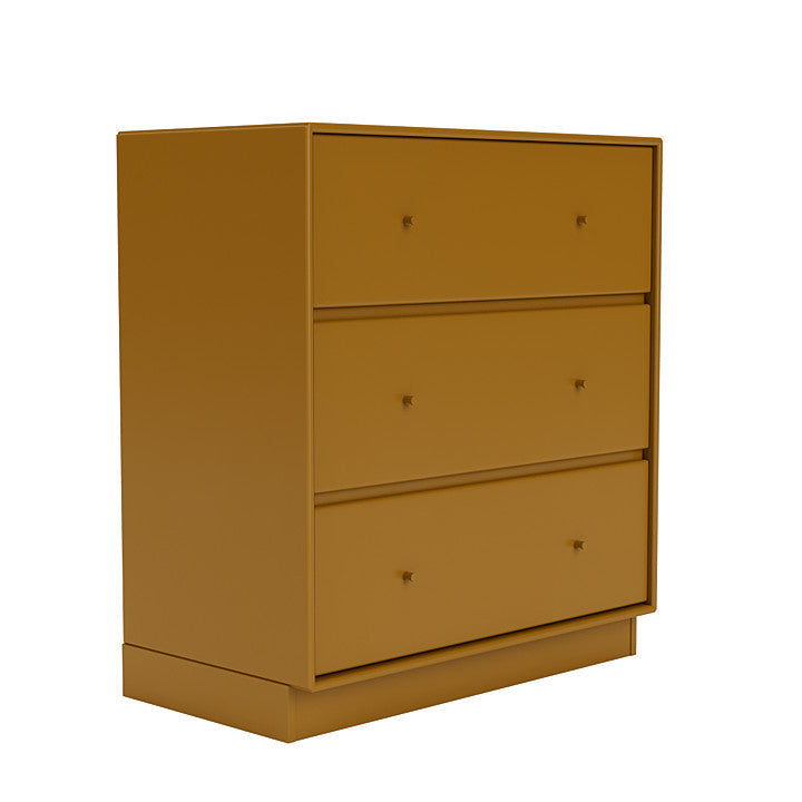 Montana Carry Dresser con zócalo de 7 cm, amarillo ámbar