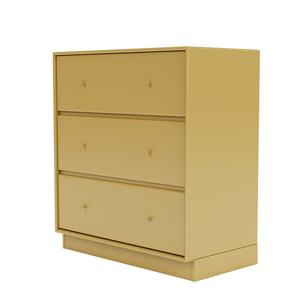 Montana Carry Dresser With 7 Cm Plinth, Cumin Yellow