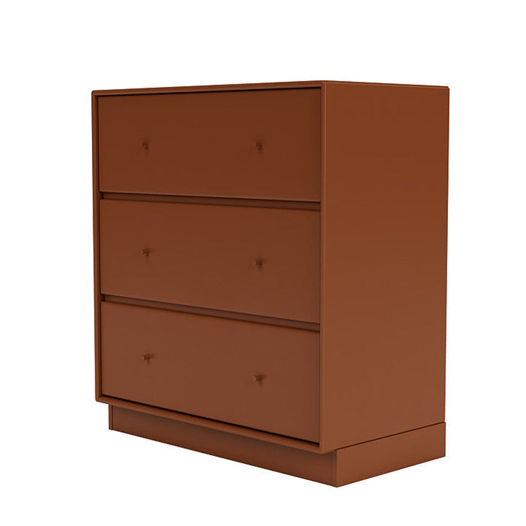 Montana Carry Dresser con zócalo de 7 cm, marrón avellana