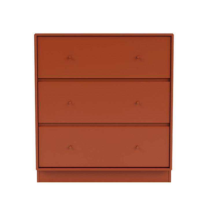 Montana Carry Dresser con 7 cm Plinth, Hokkaido Brown