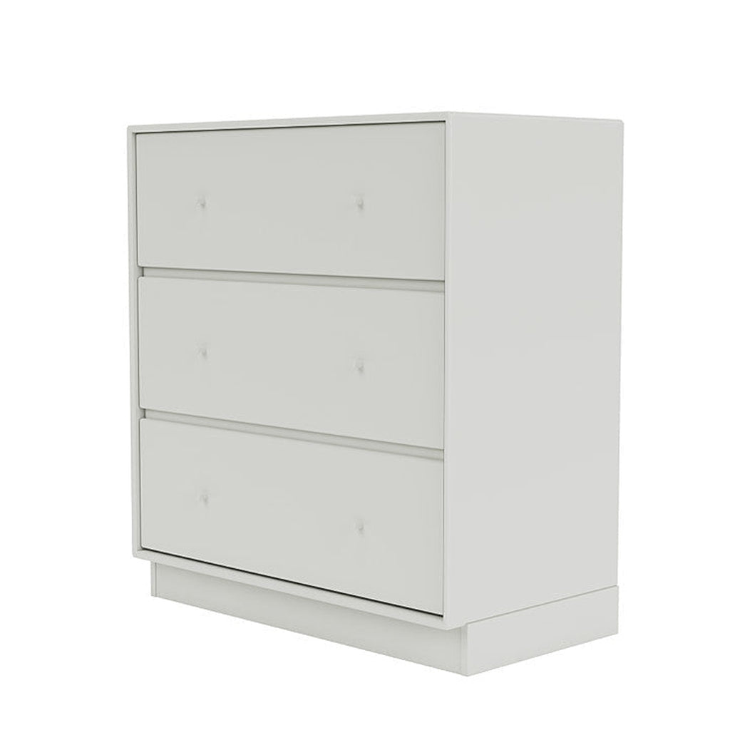 Montana Carry Dresser con zócalo de 7 cm, blanco nórdico