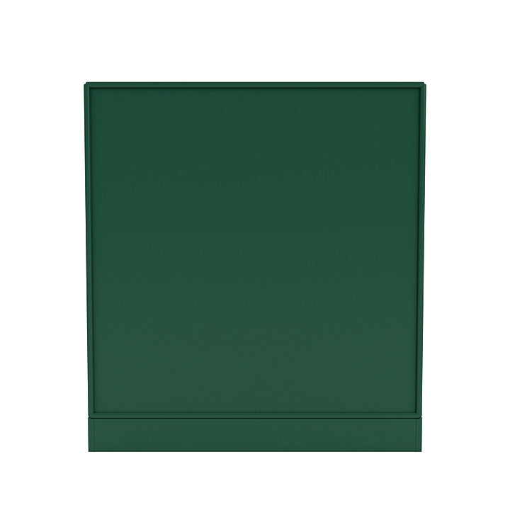 Montana bär byrå med 7 cm sockel, tallgrön