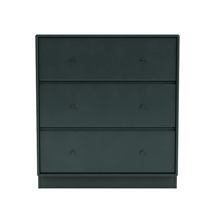 Montana Carry Dresser con 7 cm Plinth, giada nera