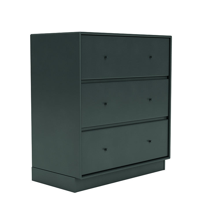 Montana Carry Dresser con 7 cm Plinth, giada nera