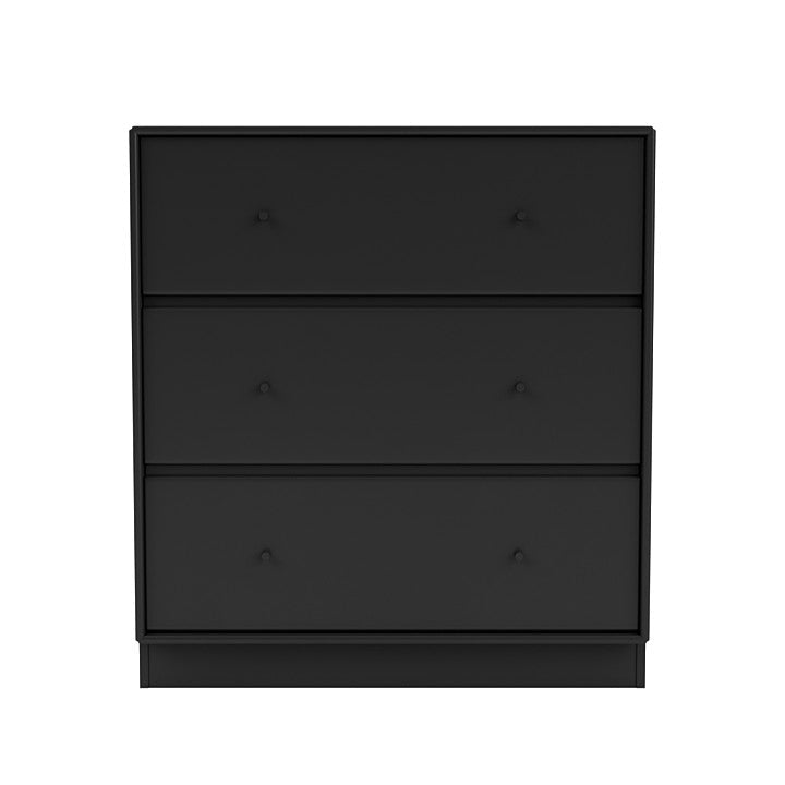 Montana Carry Dresser met 7 cm plint, zwart