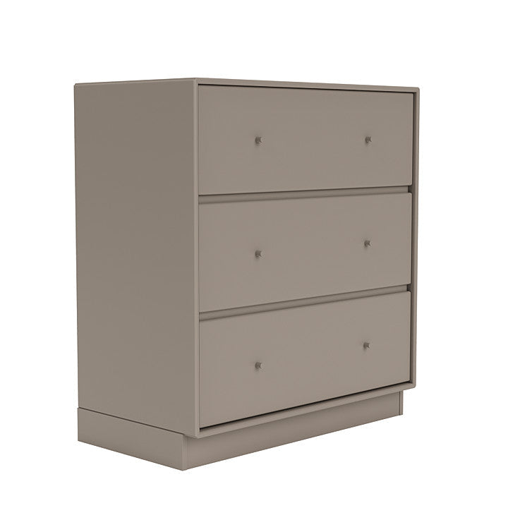 Montana Carry Dresser con zócalo de 7 cm, trufa gris