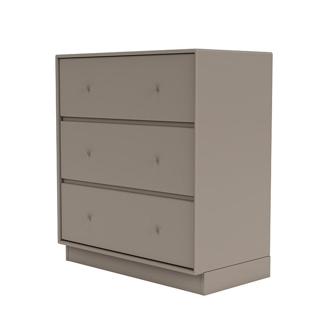 Montana Carry Dresser con zócalo de 7 cm, trufa gris