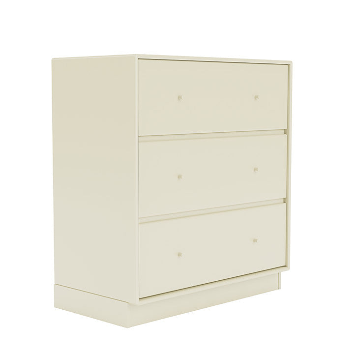 Montana Carry Dresser con 7 cm Plinth, Bianco alla vaniglia