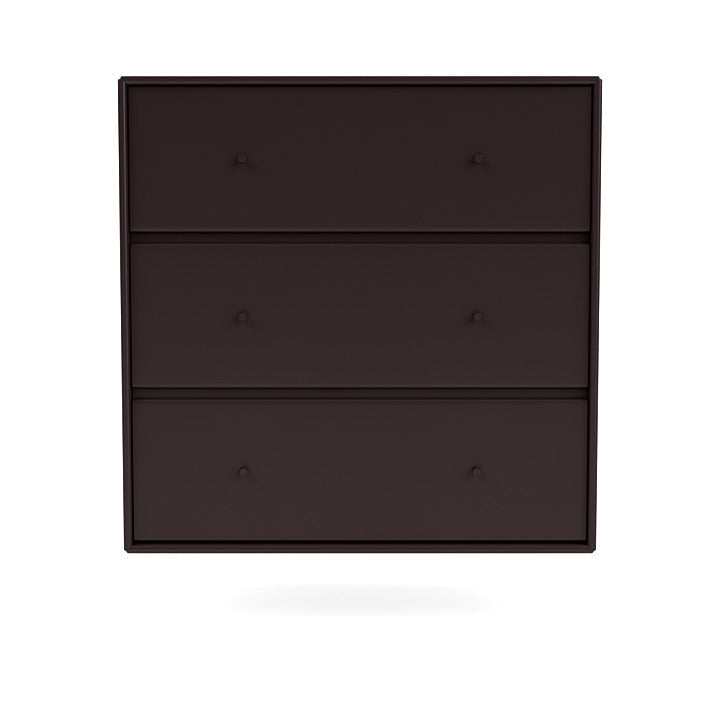 Montana Carry Dresser With Suspension Rail, Balsamic Brown