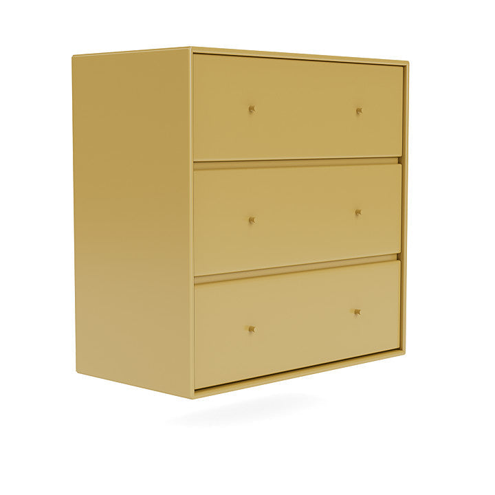 Montana Carry Dresser With Suspension Rail, Cumin Yellow