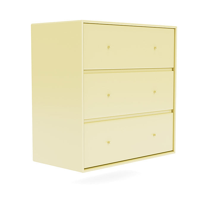 Montana Carry Dresser con binario di sospensione, giallo camomilla