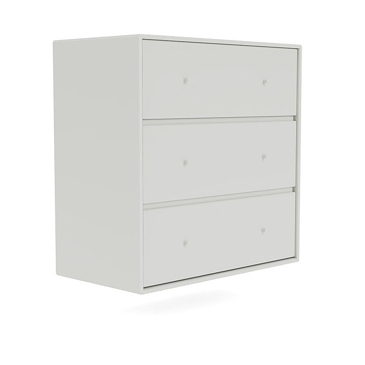 Montana Carry Dresser With Suspension Rail, Nordic White