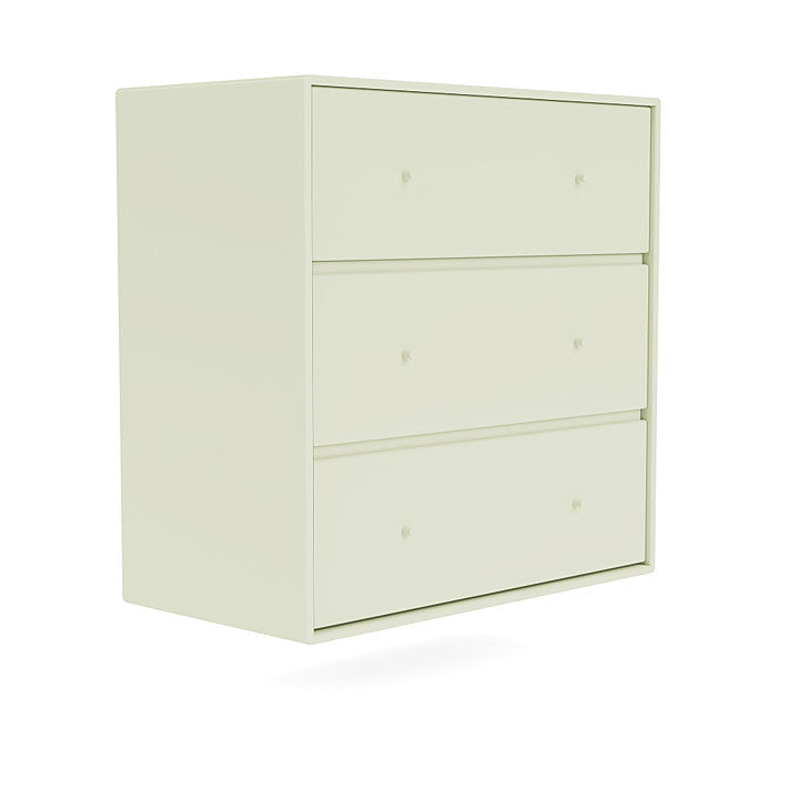 Montana Carry Dresser With Suspension Rail, Pomelo Green