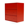 Montana Carry Dresser With Suspension Rail, Rosehip Red