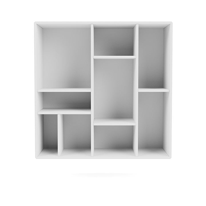 Montana Compile Decorative Shelf With Suspension Rail, New White