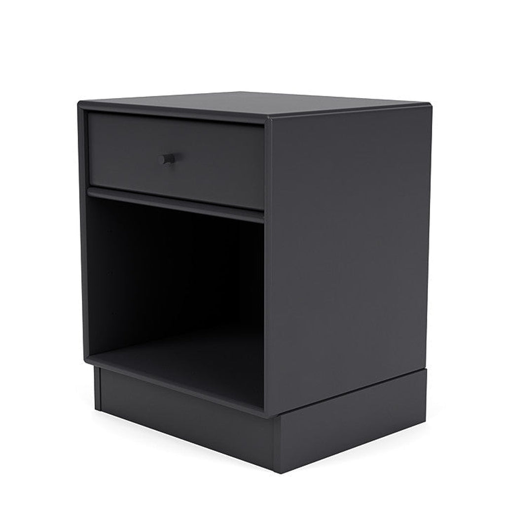 Montana Dream Nightstand With 7 Cm Plinth, Anthracite