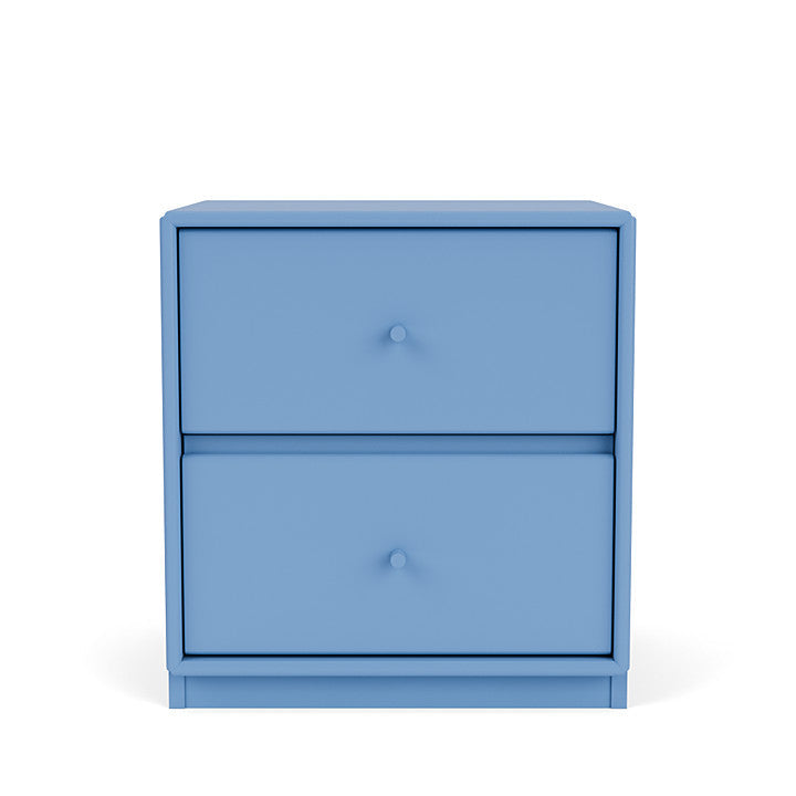 Module de tiroir à dérive du Montana avec socle de 3 cm, bleu azur