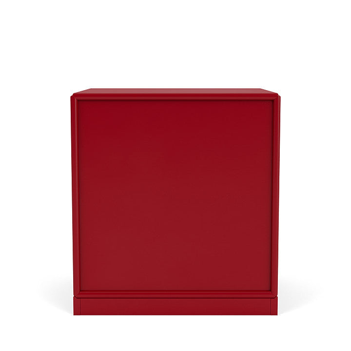 Modulo del cassetto della deriva del Montana con plinto di 3 cm, rosso barbabietola