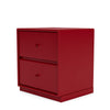 Montana Drift Drawer Module With 3 Cm Plinth, Beetroot Red