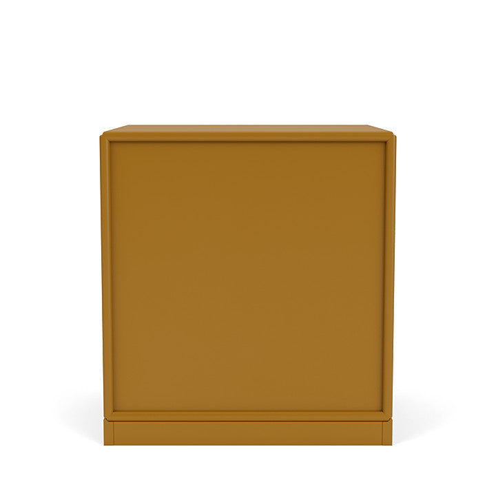 Módulo de cajón de deriva de Montana con zócalo de 3 cm, amarillo ámbar