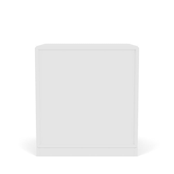 Module de tiroir à dérive du Montana avec socle de 3 cm, nouveau blanc