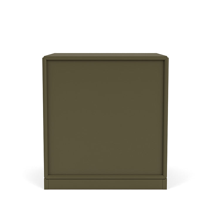 Module de tiroir à dérive du Montana avec socle de 3 cm, vert origan