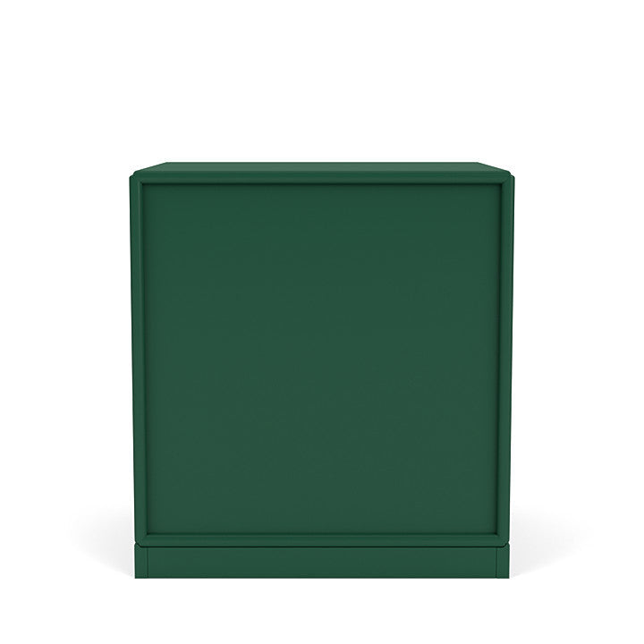 Module de tiroir à dérive du Montana avec socle de 3 cm, vert de pin