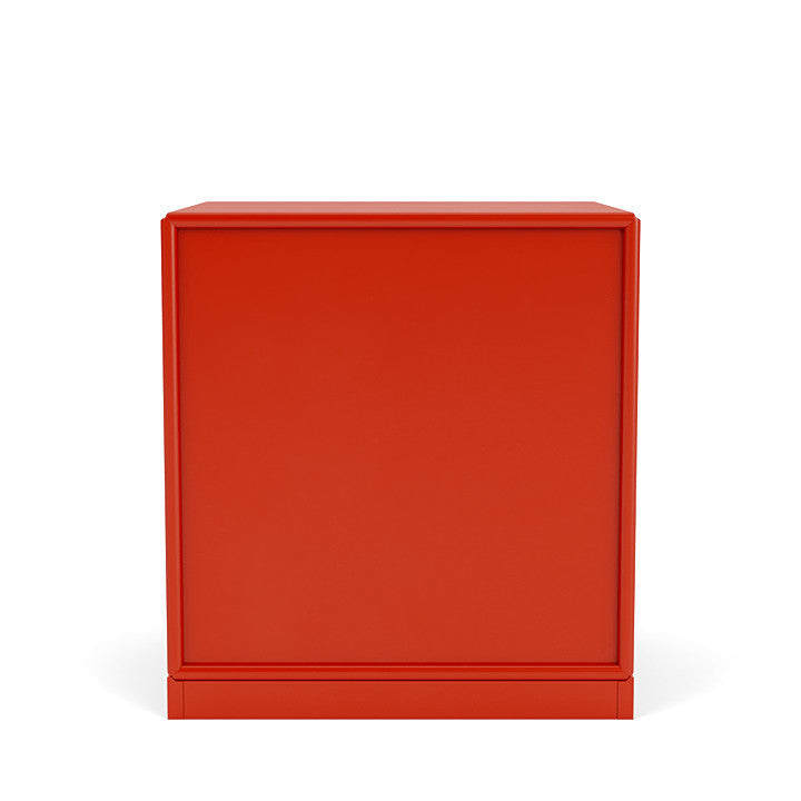 Montana -Driftschubladenmodul mit 3 cm Sockel, Hagebutte Rot