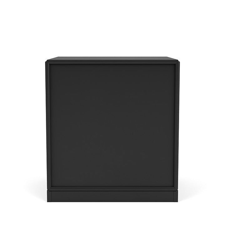 Modulo di cassetti Drift del Montana con plinto da 3 cm, nero