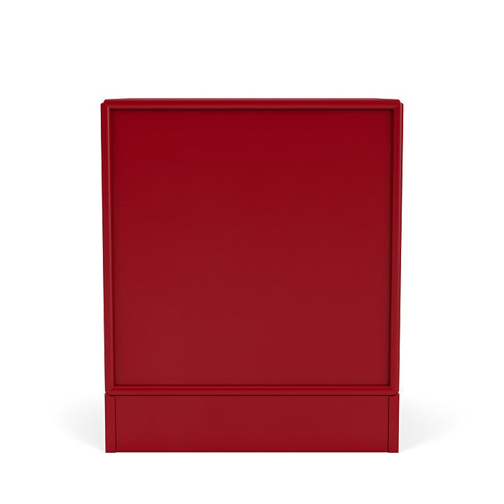 Módulo de cajón de deriva de Montana con zócalo de 7 cm, remolacha roja