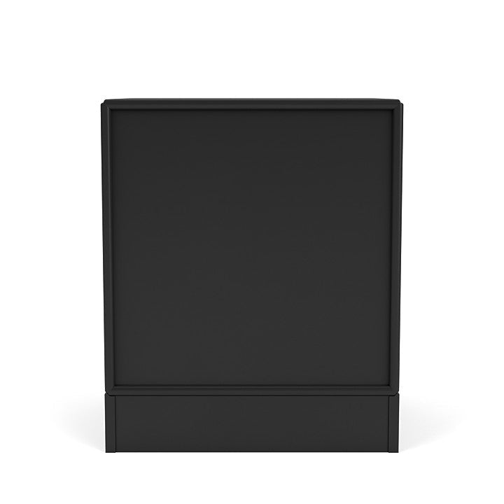 Módulo de cajón de deriva de Montana con zócalo de 7 cm, negro