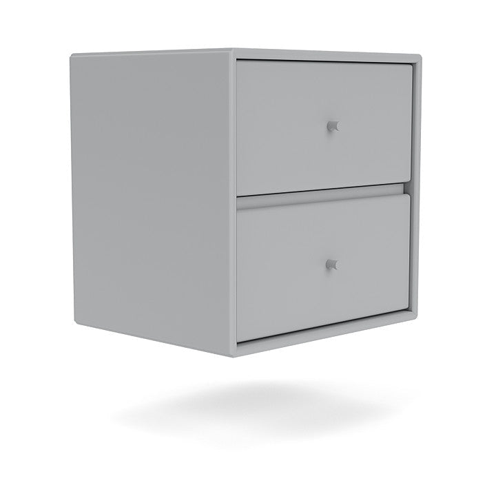 Montana Drift Drawer Module With Suspension Rail, Fjord