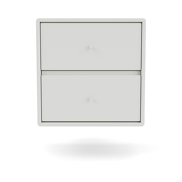 Montana Drift Drawer -modul med upphängningsskena, Nordic White