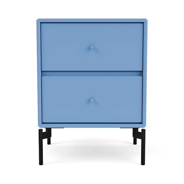 Módulo de cajón de deriva de Montana con piernas, azul azul/negro