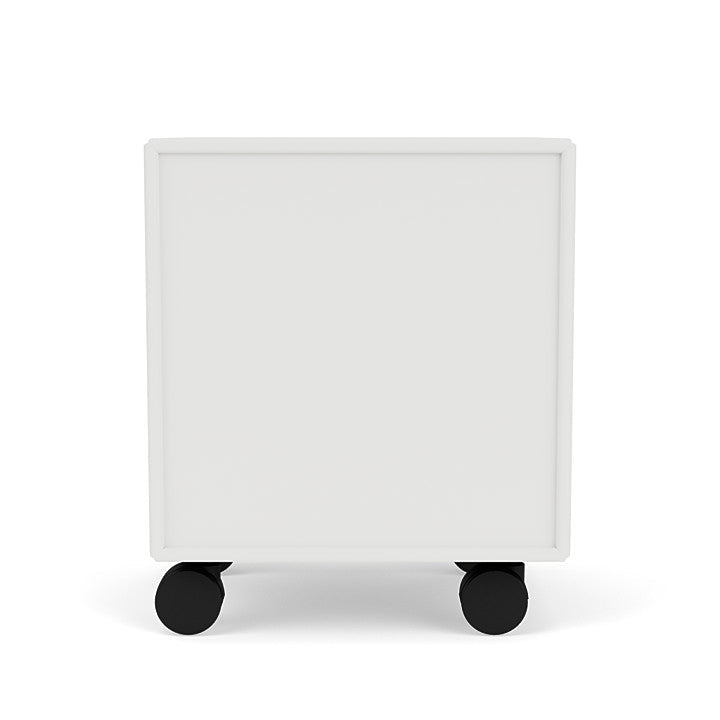 Montana Drift Drawer -modul med hjul, vit
