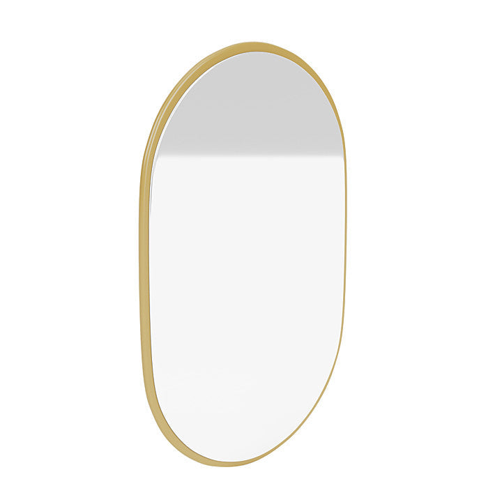 Montana Kijk ovale spiegel, komijn geel