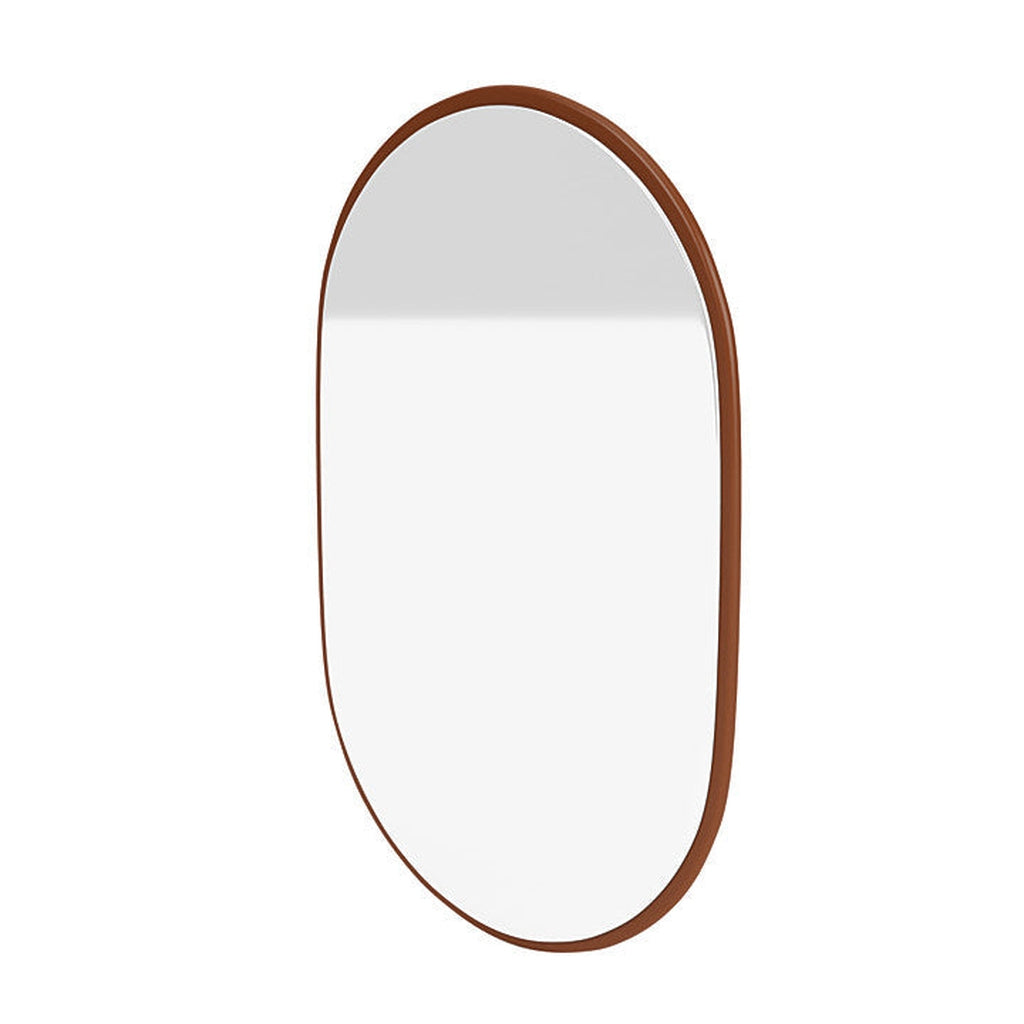 Montana ser oval spegel, hasselnötbrunt
