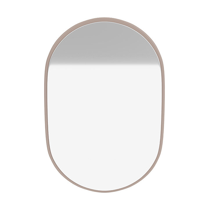 Montana Kijk ovale spiegel, champignonbruin