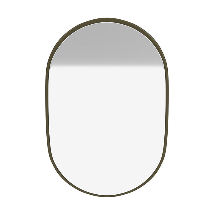 Montana Kijk Oval Mirror, Oregano Green