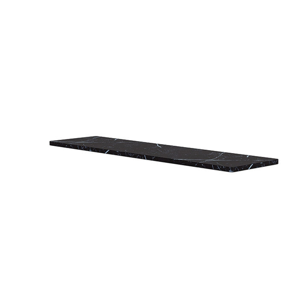 蒙大拿州潘顿电盖板大理石18,8x70,1厘米，黑色