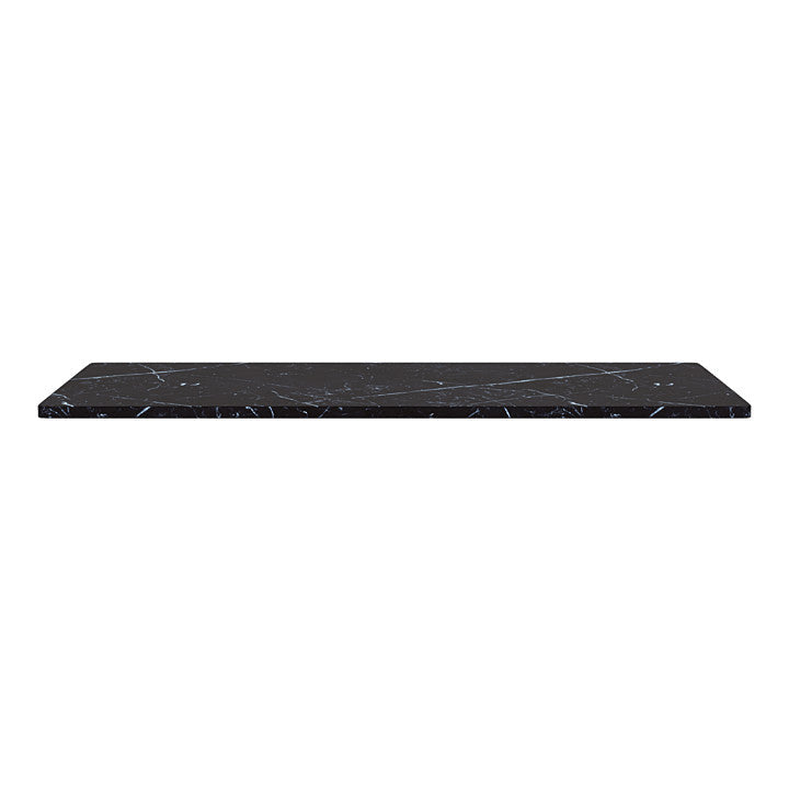 Montana Panton Wire Cover Plate Marble 34,8x70,1 cm, negro