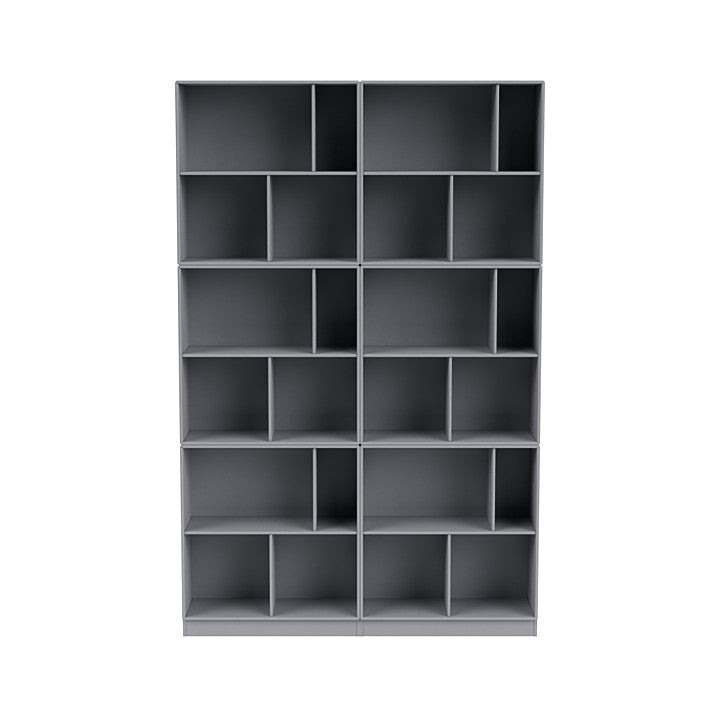 Montana Read Spacious Bookshelf With 7 Cm Plinth, Graphic