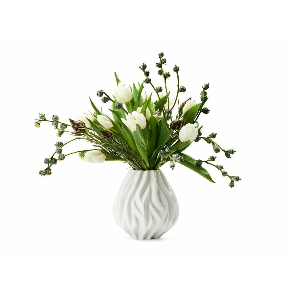 Morsø Vase à flamme blanc, 15 cm