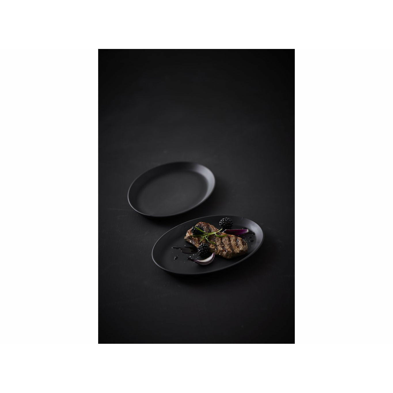 Morsø Forno Steak Plate Black Earthenware, 2 pc's.