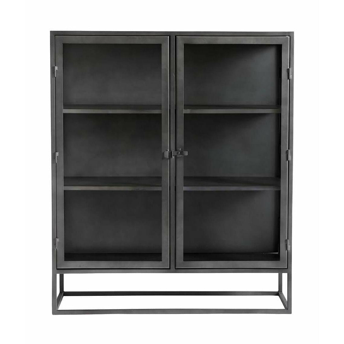 Muubs Boston Display Cabinet Black, 130cm