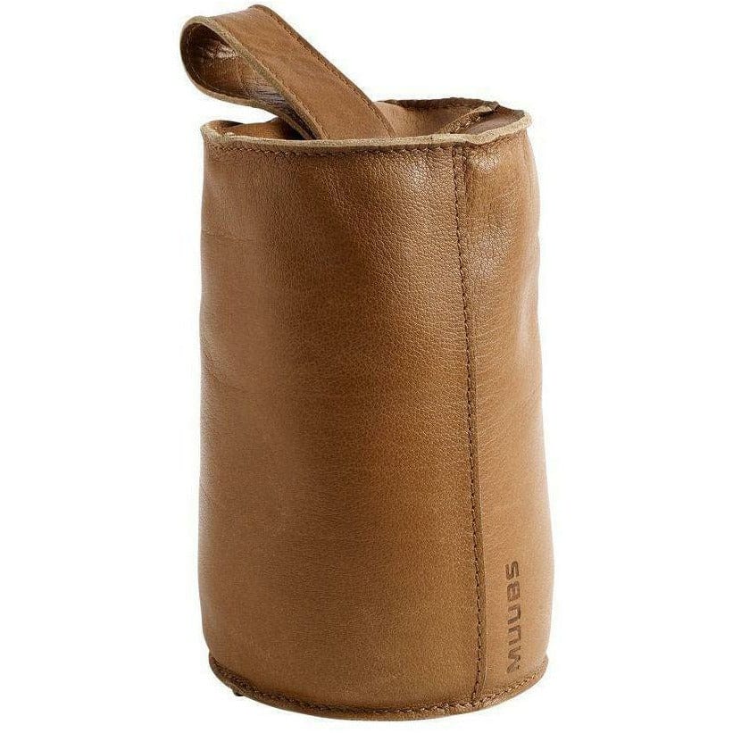 Muubs Camou Doorstop 3 Kg 20cm, Brown Leather